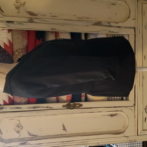 Adorable Willi Smith Lined Black Jacket with 3/4 Sleeves, Small - Picture 5 of 8